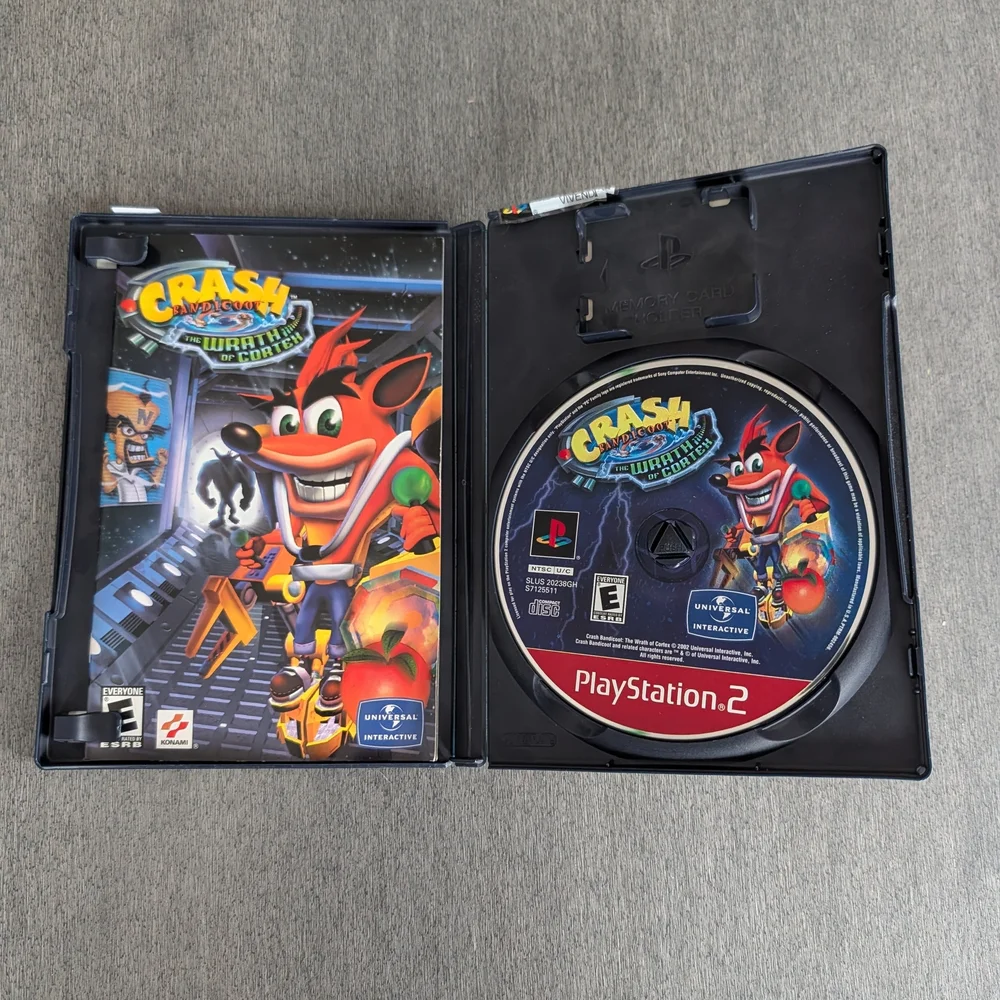 PS2 Crash Bandicoot: The Wrath of Cortex - PlayStation 2 Greatest Hits Complete - Picture 3 of 3